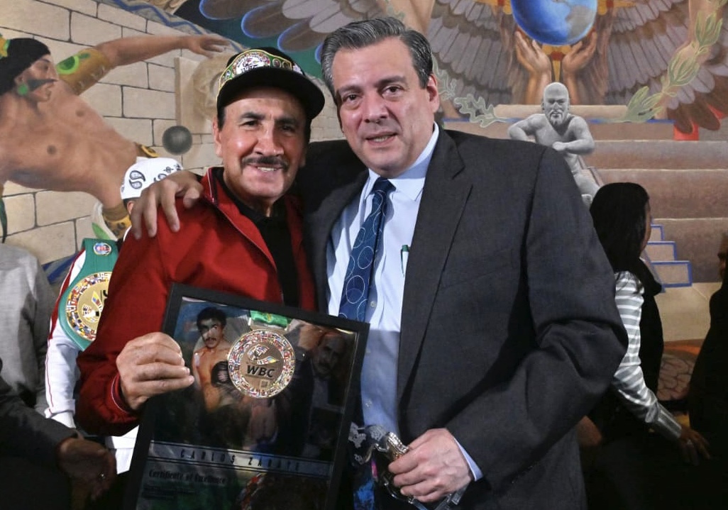 EL WBC RINDE HOMENAJE A CARLOS “CAÑAS” ZÁRATE