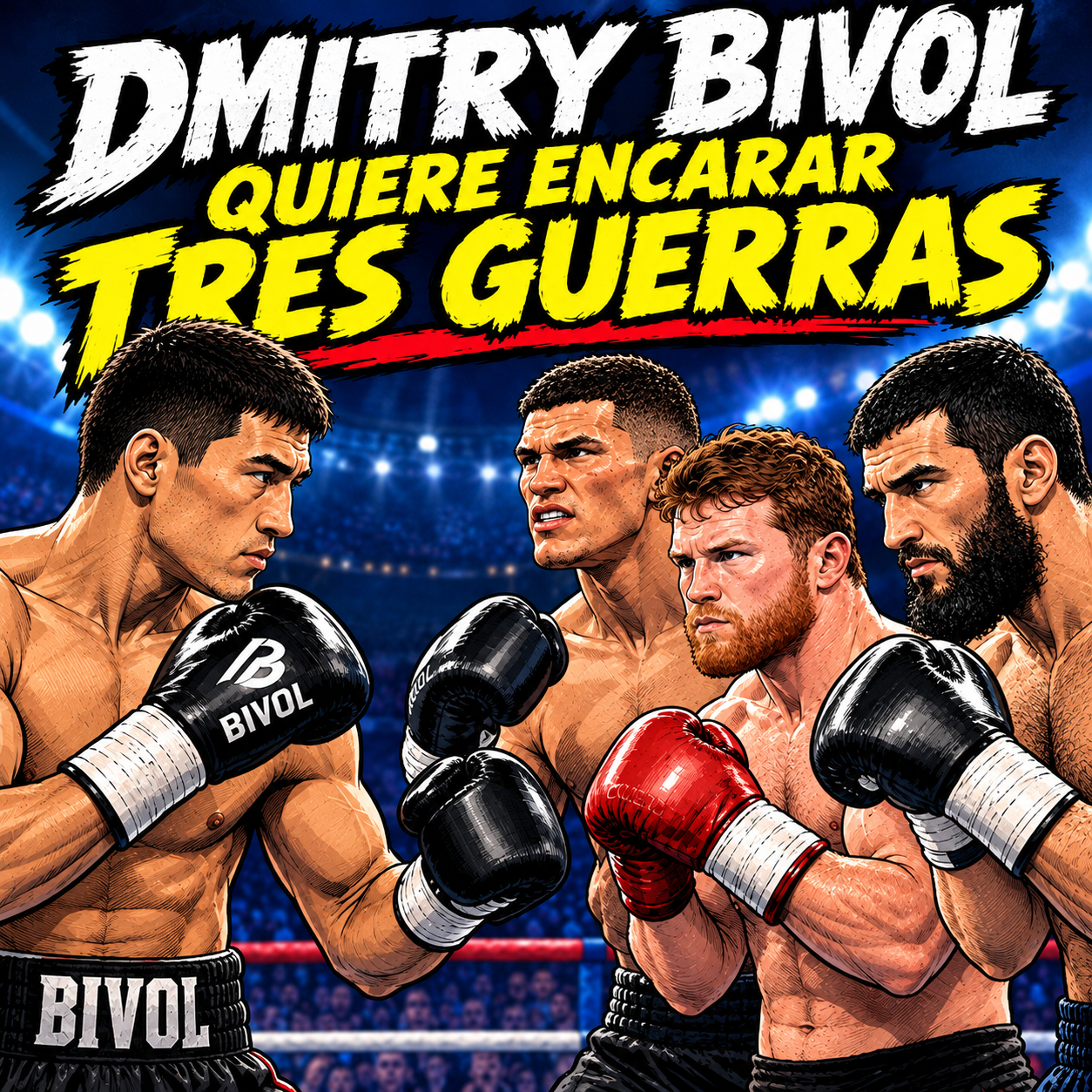 DMITRY BIVOL DESEA ENCARAR TRES GUERRAS